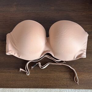 Victoria's Secret Strapless Bra in Beige